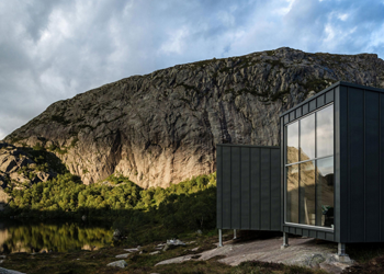 建筑设计--Soddatjørn的徒步自助山中小屋